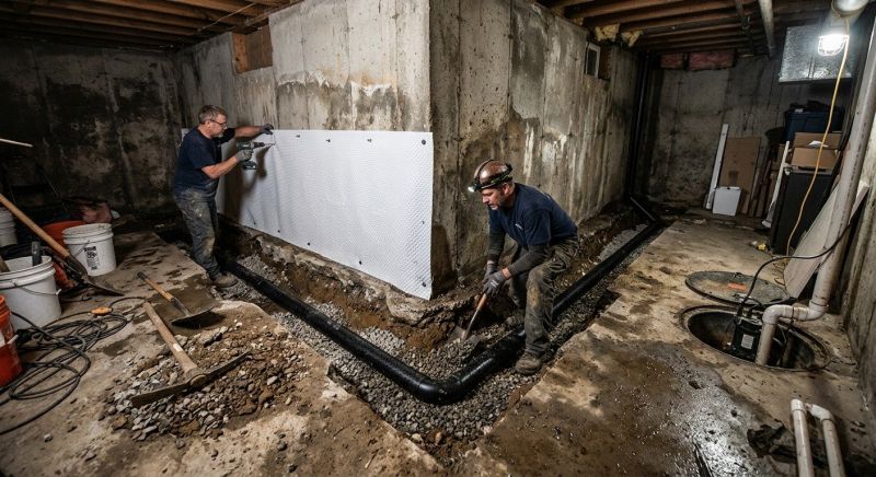 Basement Concrete Installation in Benicia, CA